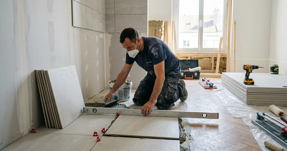 Comment poser du carrelage dans une salle de bain à Meaux 2026 Comment poser du carrelage dans une salle de bain à Meaux