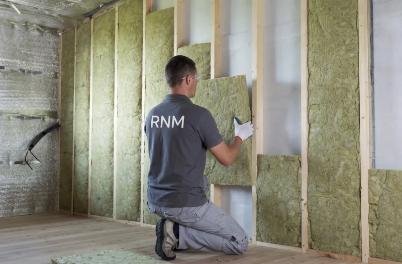 Pose d'isolant thermique en mur intérieur à Meaux